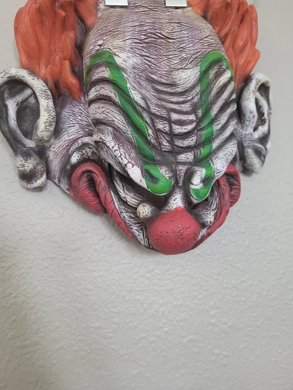 Halloween Costume Evil Scary Clown Mask 2001 Fright Asylum